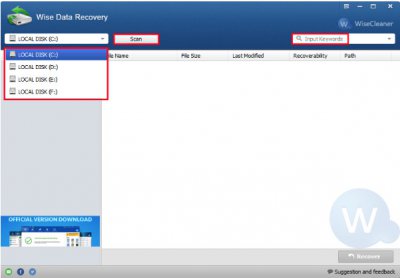Wise Data Recovery绿色版图片2