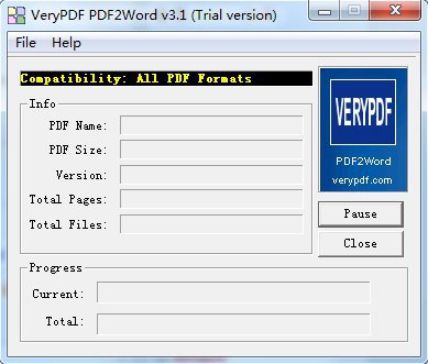 VeryPDF PDF to Word Converter中文版图片1