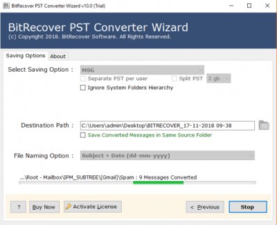 BitRecover PST Converter Wizard图片13