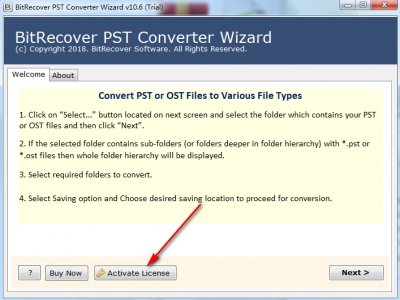 BitRecover PST Converter Wizard图片7