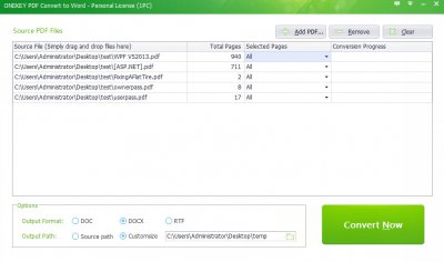 ONEKEY PDF Convert to Word中文版图片7