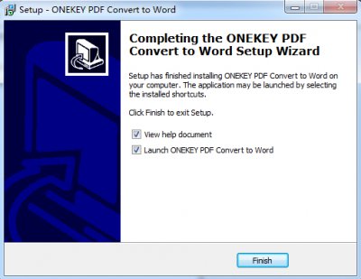 ONEKEY PDF Convert to Word中文版图片5