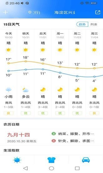 暖知天气app截图3