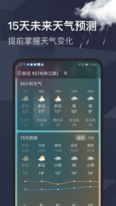 早晚天气极速版截图3