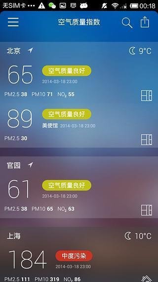 空气质量指数最新版截图1