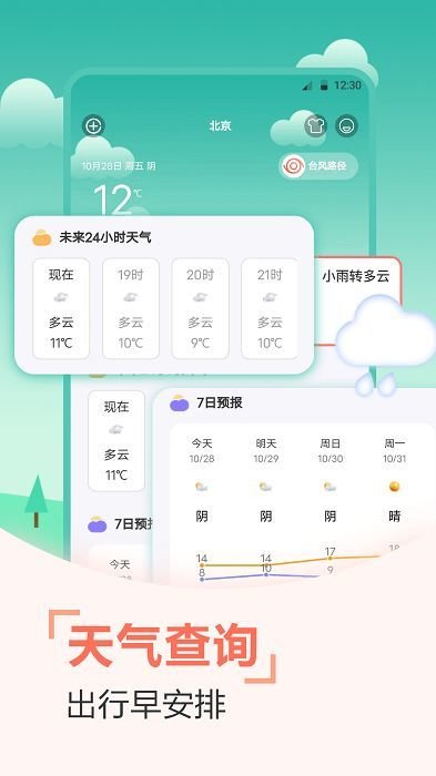 天气预报穿衣指南截图2