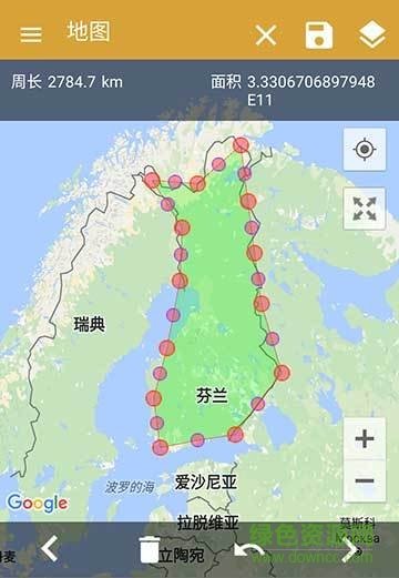 土地亩数测量仪(Fields Area Measure)截图1