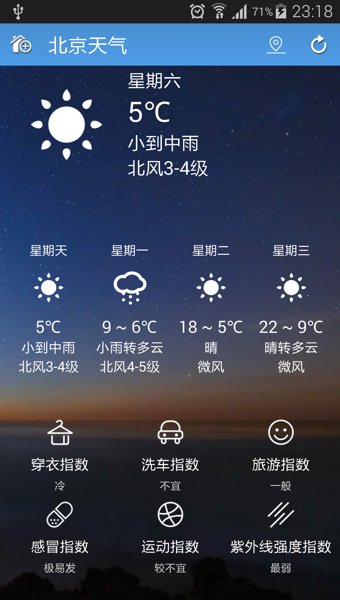 蚂蚁天气预报截图3